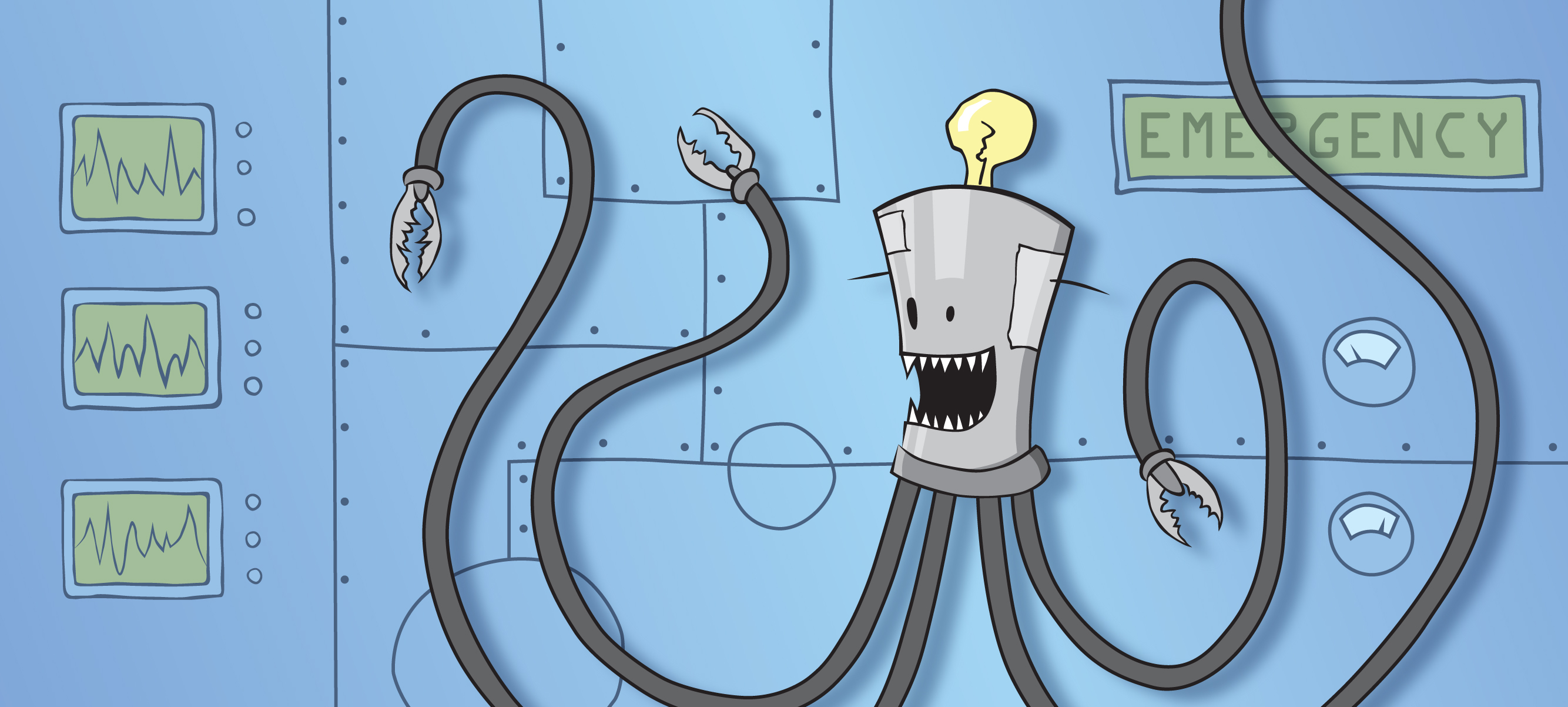 Damon Belanger Design. Mechanical Octopus.